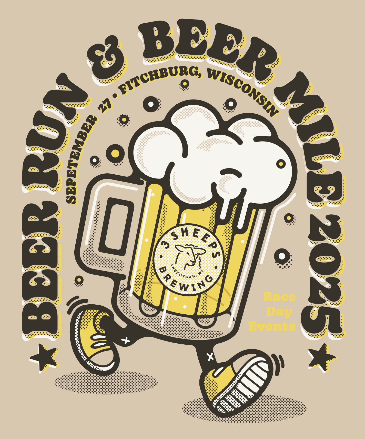3 Sheeps Beer Run & Beer Mile
